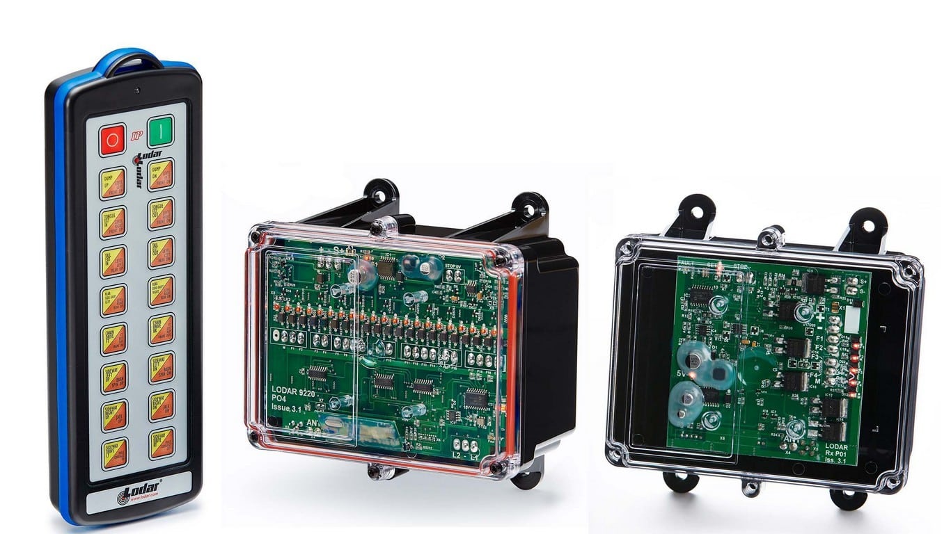 Lodar 24 function remote control shift system 92324