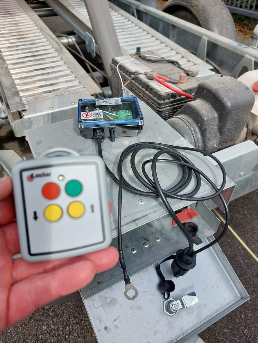 Ifor Williams Tipping Trailer Remote Control kit